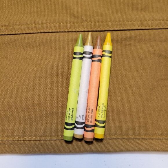 Chelsea & Violet Stretch High Rise Button Fly Front Pants Mustard Chartreuse NEW - Picture 12 of 12